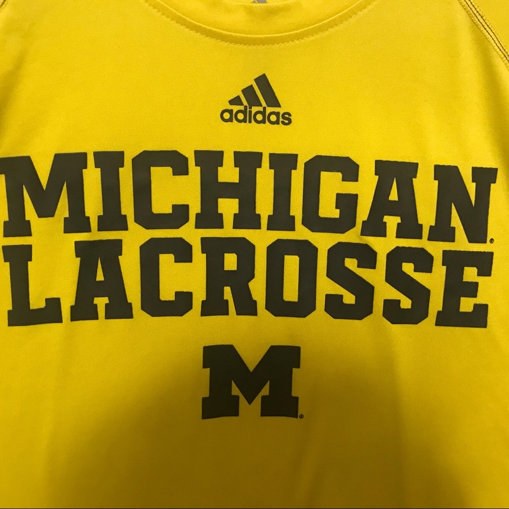 Adidas Michigan Lacrosse Game Day Men’s T-shirt